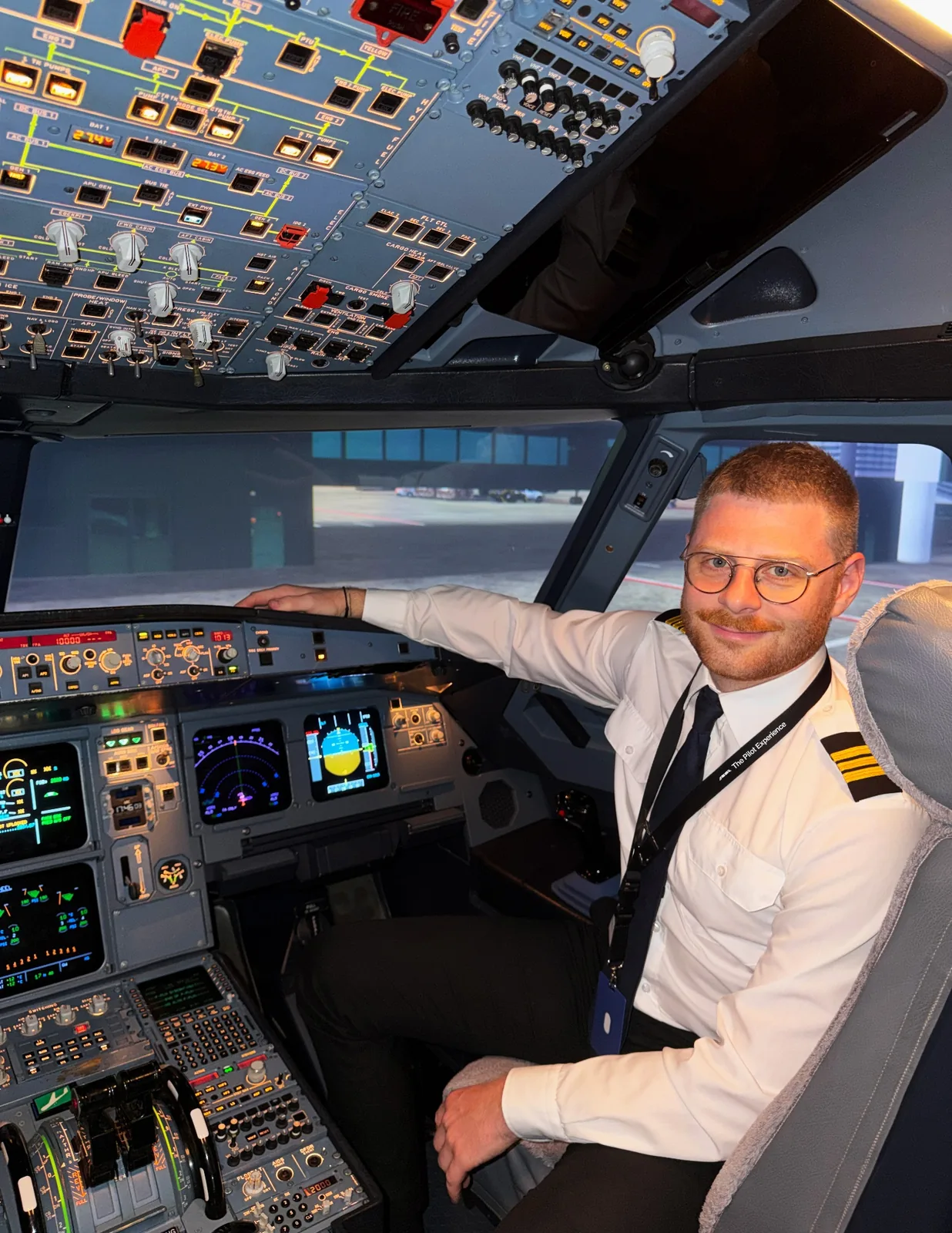 Luca Ragusa, Airbus A320 First Officer and founder