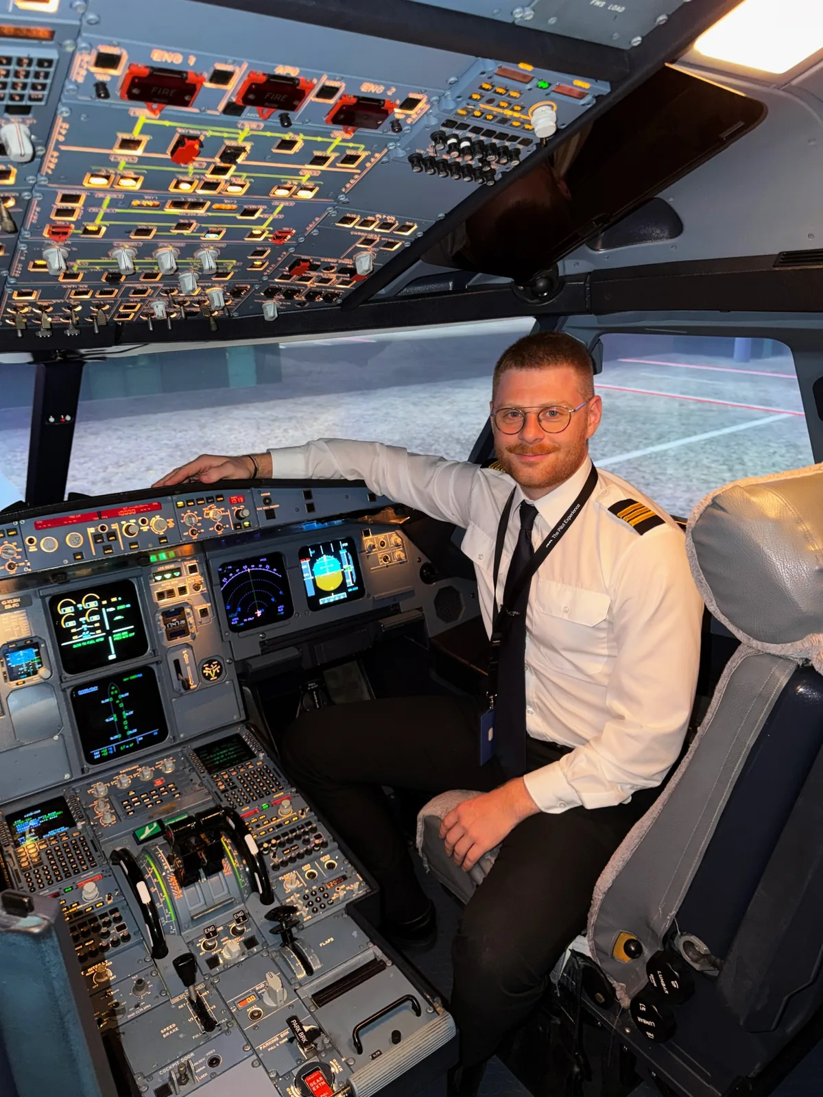 Luca Ragusa, Airbus A320 First Officer and founder