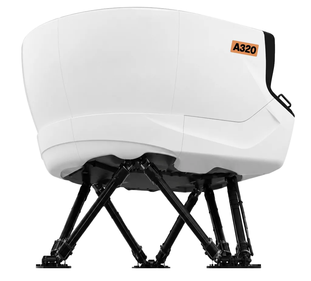 Full motion A320 simulator